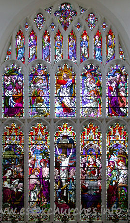 St Mary the Virgin, Saffron Walden Church - The chancel East window.
