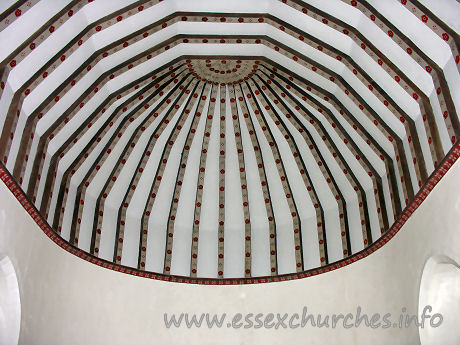 , Little%Maplestead Church - The chancel roof.

