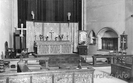 St Erkenwald, Southend-on-Sea Church - The chancel.
For more on this church, see:

www.st-erkenwalds.co.uk

