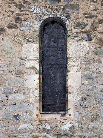 St Andrew, South Shoebury Church - Original N chancel window.
