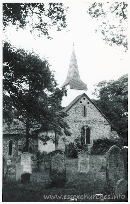 St Peter & St Paul, Stondon Massey Church - Dated 1970. One of a series of photos purchased on ebay. Photographer unknown.