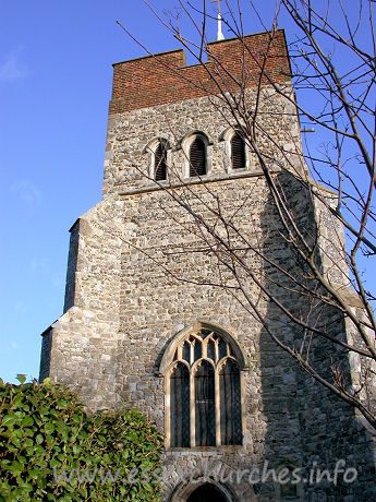 St Mary & All Saints, Great Stambridge Church - The tower is C15.
