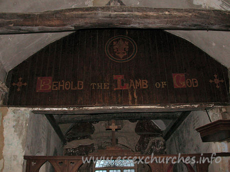 St Mary, Mundon Church - 



Behold The Lamb Of God.



