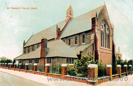 St Clement, Ilford Church - 


Published by the Bonanza, High Road, Ilford.










