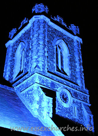 St James, West Tilbury Church - 



Awesome!
The tower when illuminated at night.












