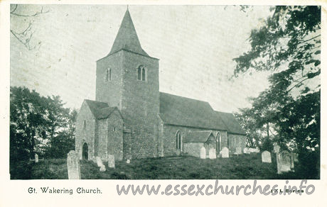 , Great%Wakering Church - Postcard - The IXL Series