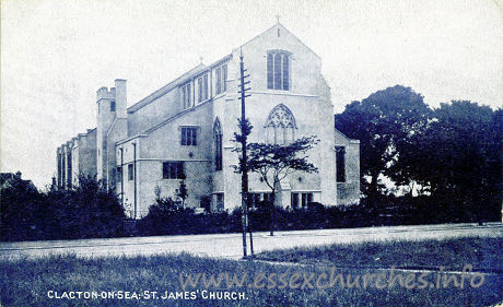 St James, Clacton-on-Sea  Church - Wedgwood Series.
Published by The Photochrom Co. Ltd, London & Tunbridge Wells.
