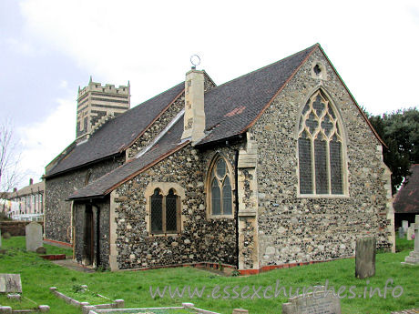 , Little%Thurrock Church - 


It was a little wet when I arrived here. The chancel is C14. The nave is Norman.















