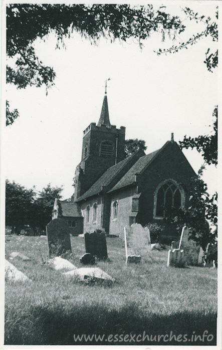 , Theydon%Mount Church - Dated 1970. One of a series of photos purchased on ebay. Photographer unknown.