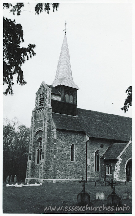 , Great%Braxted Church - Dated 1968. One of a series of photos purchased on ebay. Photographer unknown.