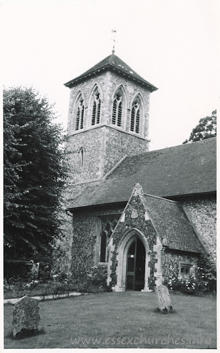 , Wicken%Bonhunt Church - Dated 1968. One of a series of photos purchased on ebay. Photographer unknown.