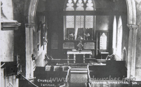 , Helion%Bumpstead Church - Taken from a picture in the church.