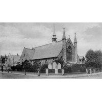 Park Road Methodist, Southend-on-Sea  Church - This postcard scan was kindly supplied by Tony Brown of http://www.miltonconservationsociety.com.