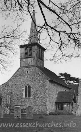 , Little%Hallingbury Church - Dated 1966. One of a set of photos obtained from Ebay. Photographer and copyright details unknown.