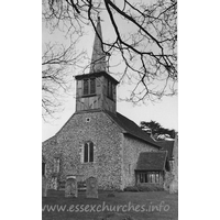St Mary the Virgin, Little Hallingbury Church - Dated 1966. One of a set of photos obtained from Ebay. Photographer and copyright details unknown.