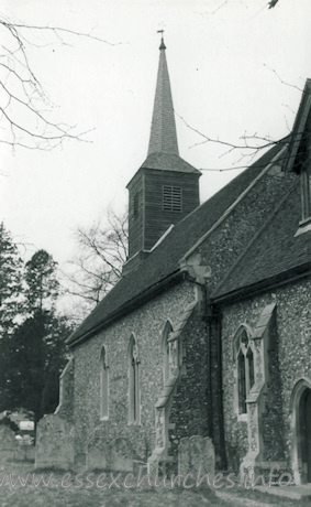 St Michael & All Angels, Roxwell Church - Dated 1966. One of a set of photos obtained from Ebay. Photographer and copyright details unknown.