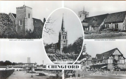 , Chingford% Church