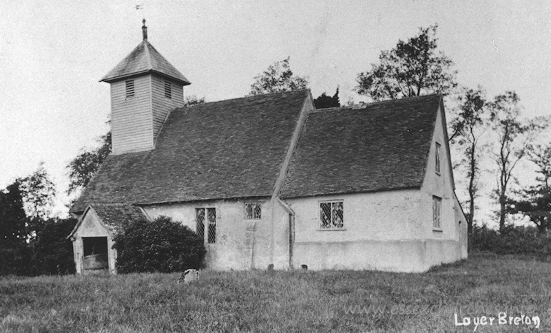 St Mary the Virgin, Layer Breton Old Church - Image kindly supplied by Andy Barham.