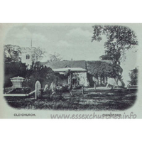 All Saints (Old Church), Chingford Church – Postcard 1