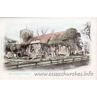 All Saints (Old Church), Chingford Church – Postcard 3: Published by H. Barber, Walthamstow.