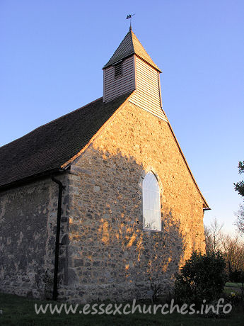 All Saints, Vange Church – The now tidy West end of the church.