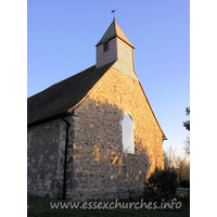 All Saints, Vange Church – Exterior 8: The now tidy West end of the church.