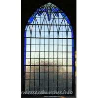 All Saints, Vange Church – Stained Glass 2: The E window.