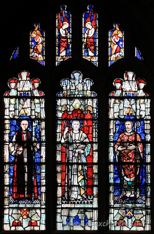 St Mary the Virgin, Prittlewell Church – Feed my lambs, feed my sheep. Go ye into all the world & preach the gospel to every creature.