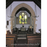 St Mary (Old Church), Frinton-on-Sea Church – Interior 1: Looking east towards the chancel.