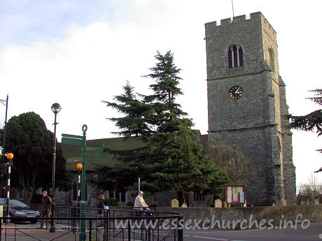 St Clement, Leigh-on-Sea Church – The tower is around 80ft in height, and is constructed from Kentish ragstone.