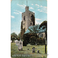 St Clement, Leigh-on-Sea Church – Postcard 2: This beautiful series of Fine Art Post Cards is supplied free exclusively by Christian Novels Publishing Co.