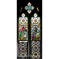 St John the Baptist, Little Maplestead Church – Stained Glass 3