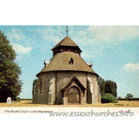 St John the Baptist, Little Maplestead Church – Postcard 2: Published by P. Finnerty.