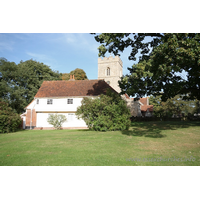 St Mary the Virgin, Matching Church – Exterior 5: The marriage feast room - late C15. Built, according to Philip Morant, 'for the entertainment of poor people on their wedding day'.