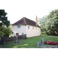 St Mary the Virgin, Matching Church – Exterior 6: The marriage feast room - late C15. Built, according to Philip Morant, 'for the entertainment of poor people on their wedding day'.