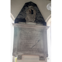 St Mary the Virgin, North Shoebury Church – Monument 5: Sacred to the Memory of John Ibbetson Esq, late of New Street Spring Gardens. He died at Southend, Essex on the 11th Day of September 1804 in the 68th Year of his Age and lies buried in a vault under this Chancel. === Just, generous, good, a virtuous Life be past, Belov'd, esteem'd, respected to the last".