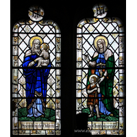 St Andrew, Rochford Church – Stained Glass 8: Presented by the Children of this Church A.D. 1930