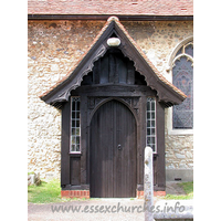 St Andrew, South Shoebury Church – Exterior 2: The south porch.