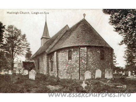 St James the Less, Hadleigh Church – Postcard - Valentine's Series.