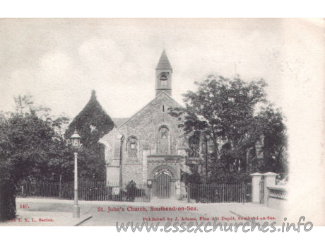 St John the Baptist, Southend-on-Sea Church – Postcard - The IXL Series