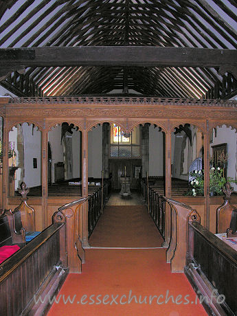 All Saints, Dovercourt Church – Looking W from the chancel.
