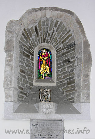 All Saints, Dovercourt Church – Splayed window in the nave.