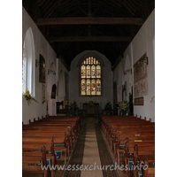 St Mary, Little Easton Church – Interior 1