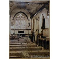 St Giles & All Saints, Orsett Church – Postcard 3: From a picture displayed within the church.