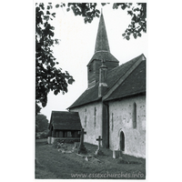 St Mary, Aythorpe Roding Church – Postcard 1: Dated 1968. One of a series of photos purchased on ebay. Photographer unknown.
