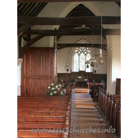 All Saints, High Roding Church – Interior 1