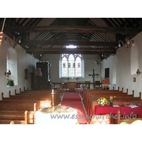 St Michael, Leaden Roding Church – Interior 1