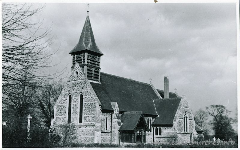 All Saints, East Hanningfield Church – Dated 1966. One of a series of photos purchased on ebay. Photographer unknown.