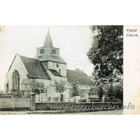 St Nicholas, Fyfield Church – Postcard 1: A. L. Hartley, Fyfield.