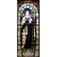 St Alban, Westcliff-on-Sea Church – Stained Glass 4: St Etheldreda.